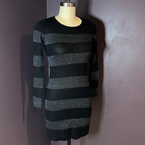 Loft sparkle wool blend sweater dress XXSP